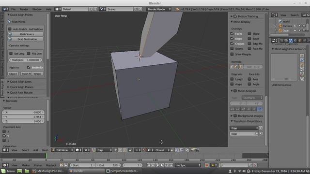 Blender still doesn't have a good intersect snap смотреть онлайн