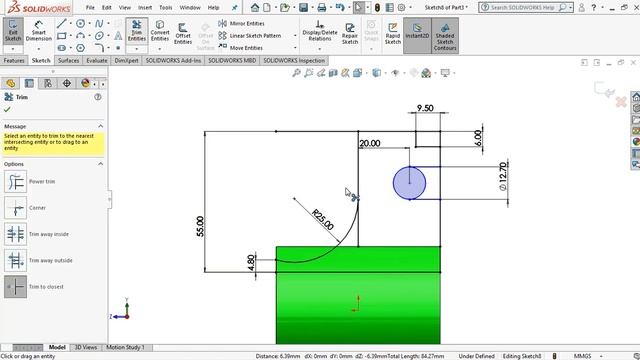Solidworks Tutorial: Exercise #11 (Guide Clip) смотреть онлайн