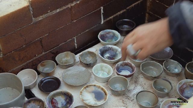 Moychay wood fired tea ceramics. Kilns unloading смотреть онлайн