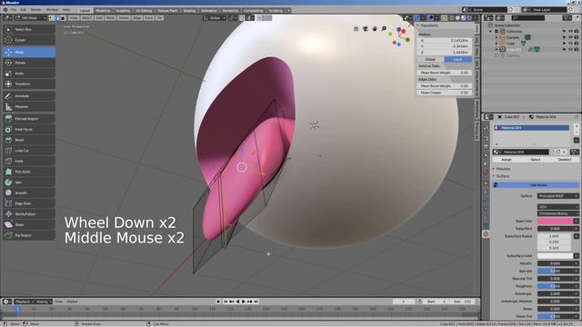 Modeling and texturing Boo from Super Mario Bros - Blender 2.8 Tutorial смотреть онлайн