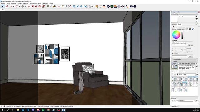 Como configurar o modelo 3D para o Redraw (Sketchup, revit, archicad, 3DS, blender) смотреть онлайн