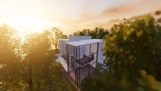 Pure-Sky Pro 4.2 + Botaniq 6.3 (ArchViz) Blender 2.93(EEVEE). смотреть онлайн