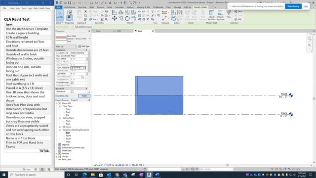 CEA Revit Test Explained Part 1 смотреть онлайн