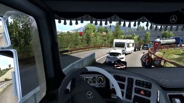 EFSANE FAÇA MERCEDES ACTROS MP2 MODU | Euro Truck Simulator 2 | 1.40 смотреть онлайн