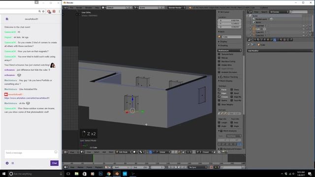 On Your Own dev Stream 72 - Custom Normals in Blender смотреть онлайн