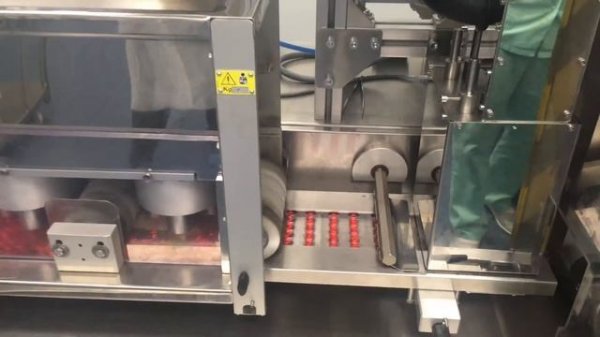 Blister Packaging Machine IMA WIN.PACK TR130 modernization with machine vision controller FH-L