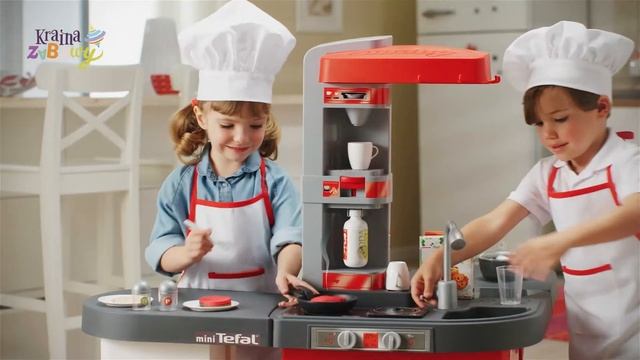 Smoby - Kuchnia mini Tefal Studio XXL Bubble 311025 - www.krainazabawy.pl смотреть онлайн