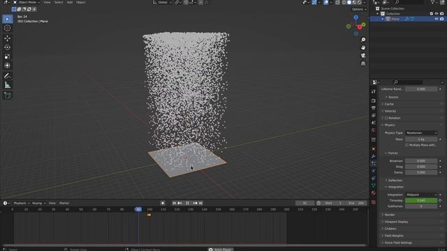 31 | Tutorial | Freeze/Pause particles in Blender смотреть онлайн