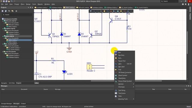 Thiết kế mạch điện tử với Altium Designer P2: Đặt nhãn cho dây điện смотреть онлайн