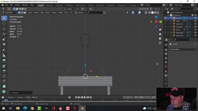 BLENDER: Modeling a Bird Feeder (Part 1) смотреть онлайн