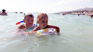 ☼ Кабардинка. Купаемся в Черном море ☼ ЧЕРНОЕ МОРЕ, ГЕЛЕНДЖИК 2016  День #11