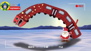 БОКСИ БУ ПОЕЗД ПОЖИРАТЕЛЬ ПРОТИВ ДЕДА МОРОЗА ► ПАРОДИЯ ПЕСНЯ Project Playtime Анимация