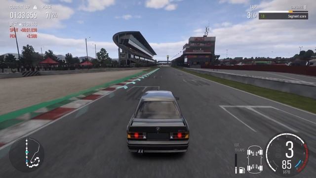 BMW M3 1991 Modded Race Car Dominates Circuit de Barcelona-Catalunya | Xbox Series S Gameplay смотреть онлайн