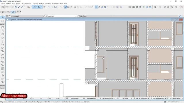 TUTORIELS ARCHICAD PART 11 (R+2) смотреть онлайн
