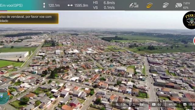 Fimi X8 Mini Primeiro vôo com ventos fortes, Mini drone muito valente 👍 смотреть онлайн