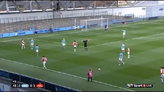 Lucy Bronze | Manchester City v Arsenal (2016 season) смотреть онлайн