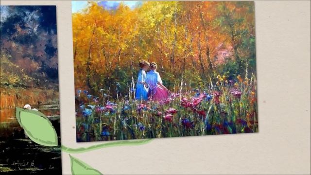 ХУДОЖНИК РОБЕРТ ХАГАН (Robert Hagan).Великолепие красок Художника-импрессиониста смотреть онлайн