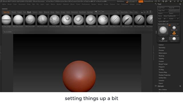 How to setup and use downloaded Zbrush brushes? смотреть онлайн