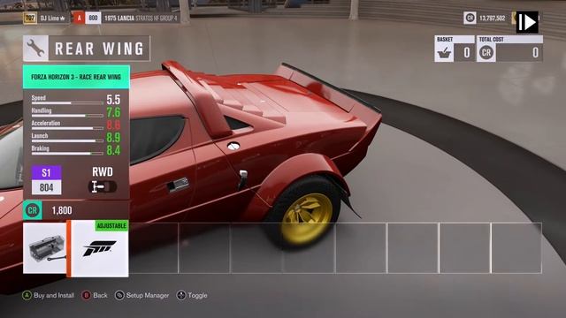Forza Horizon 3 - 1975 Lancia Stratos HF Group 4 смотреть онлайн