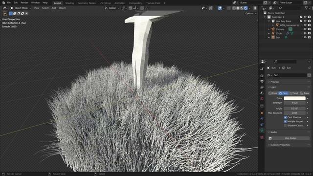 Easy Stylized Grass In Blender For Eevee AND Cycles! смотреть онлайн