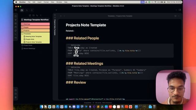 Creating an Efficient Meetings Note Template in Obsidian смотреть онлайн