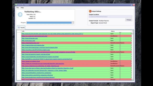 Checking Broken Links(URLs) within Multiple Excel Sheets(Bulk) смотреть онлайн