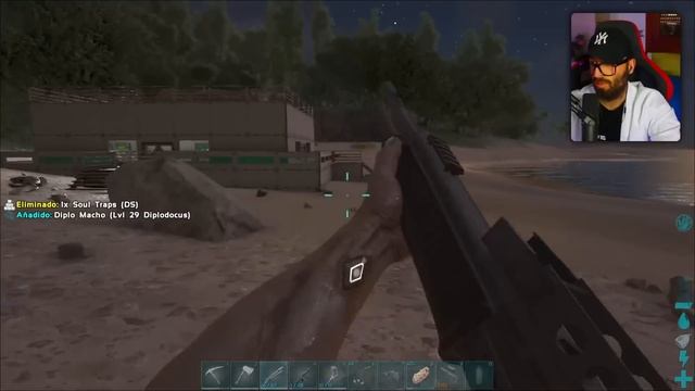 ¡HÍBRIDO DE SPINOSAURIO Y VELOCIRAPTOR! || ARK PARQUE JURÁSICO смотреть онлайн