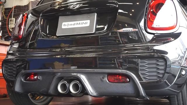 MINI F56 ＪＣＷ jcw pro exhaust　×　scorpion downpipe смотреть онлайн