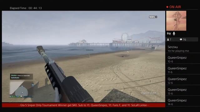 - Hosting Gta 5 Sniper Only Tournament final 4 rounds. Ft: Yt:Faris F, Yt:SoLaR LxVee - смотреть онлайн