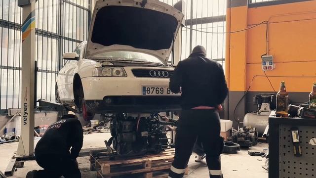 Swap 2.0TFSI en Audi a3 8L смотреть онлайн