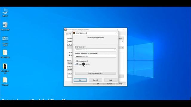 How to Encrypt file through WinRar|100% Working смотреть онлайн