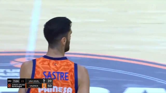 Puerta atrás de Joan Sastre, final We'Re Back Preseason Tour vs LDLC Asvel смотреть онлайн