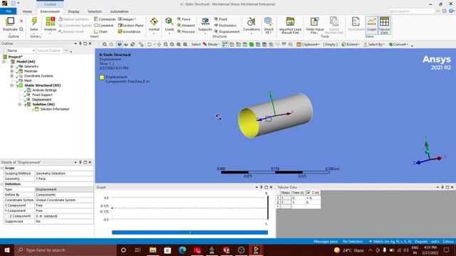 Part 7 II Ansys Basic to Advance II Analysis of the structure, beam,etc.II Advance designing. смотреть онлайн