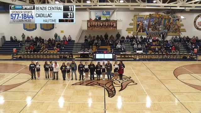 High School Boys Basketball: Cadillac VS Benzie Central- 03/03/20- Halftime смотреть онлайн