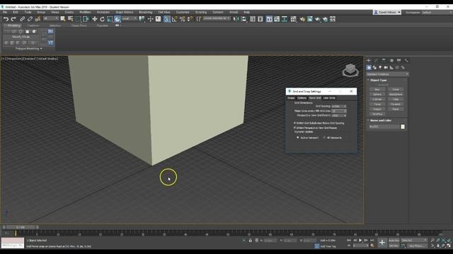 3DSMax Grids and Snapping Overview. смотреть онлайн