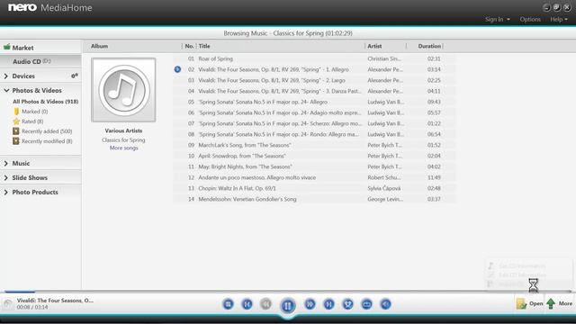 Play Audio CDs and Video Discs in Nero MediaHome смотреть онлайн