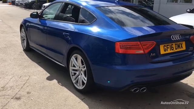 GF16DMX AUDI A5 TDI QUATTRO S LINE BLACK EDITION PLUS BLUE 2016 смотреть онлайн