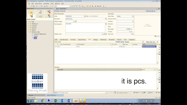 How To Create Units and prices of an item in 1C Enterprise LogiSoft CY смотреть онлайн