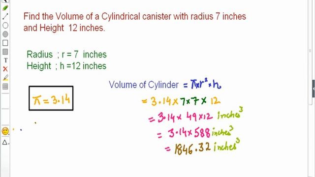 Volume of Cylinder & Cone смотреть онлайн
