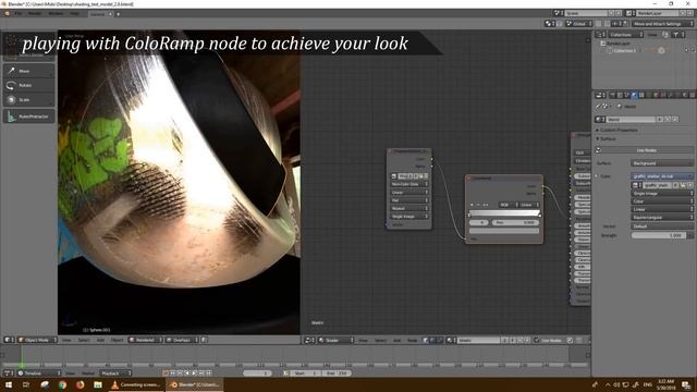 Smudges and fingerprints shading test on blender 2.8 eevee смотреть онлайн