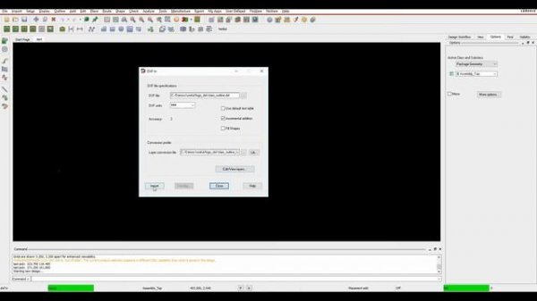 Tutorial DXF Export and Import DXF in OrCAD and Allegro