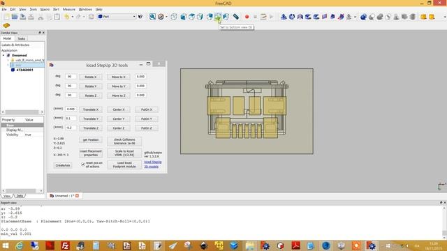 kicad StepUp tool: 3D Step and VRML File Alignment to footprint смотреть онлайн