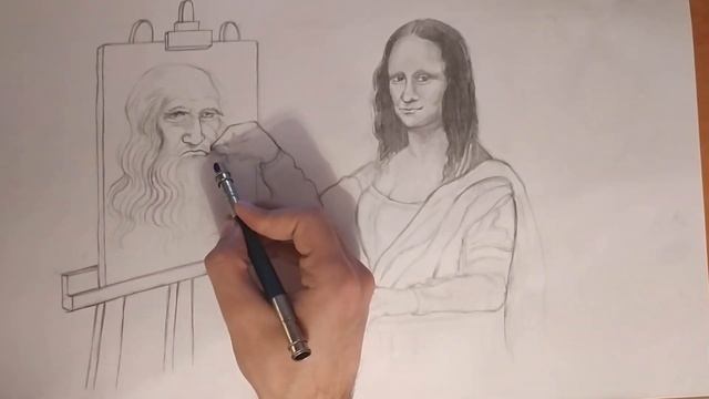 Mona Lisa Leonardoyu Çiziyor / Mona Lisa Draws Da Vinci смотреть онлайн