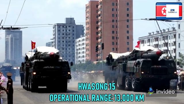 Comparison: Missile Range of Nuclear Countries смотреть онлайн
