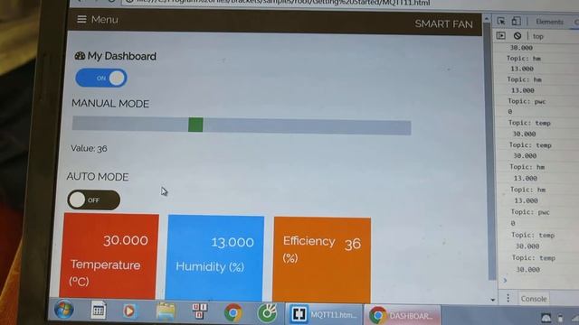 Smart Fan based on MQTT Protocol смотреть онлайн