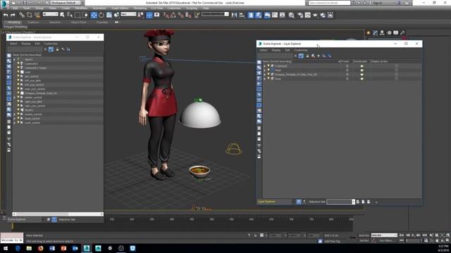 3ds Max 2016 Scene Management Examples смотреть онлайн