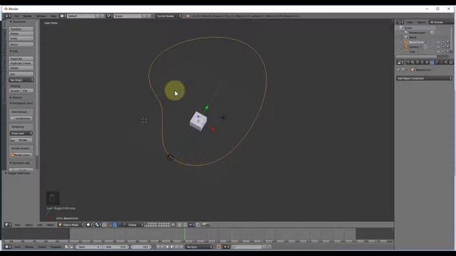 Dica Rápida Blender: Animar objeto/câmera por um caminho - Follow Path Constraint смотреть онлайн