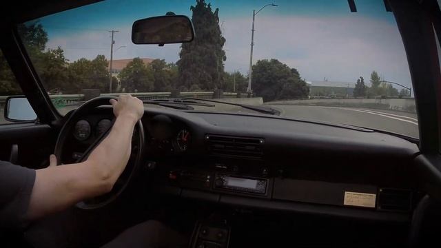 1988 Porsche 930 Slantnose Cabrio Drive Video смотреть онлайн