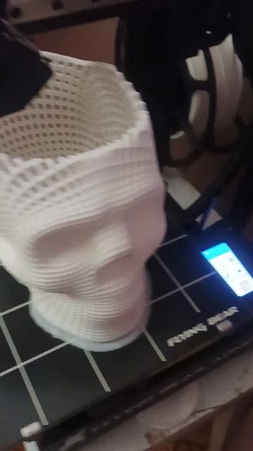 3D Принтер Flying Bear Aone 2, печать черепушки.