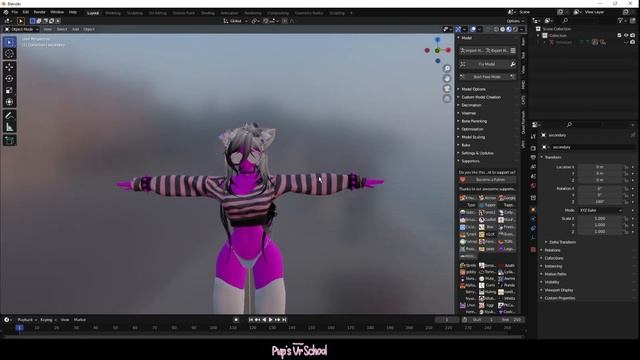 (Blender) How to import a model смотреть онлайн